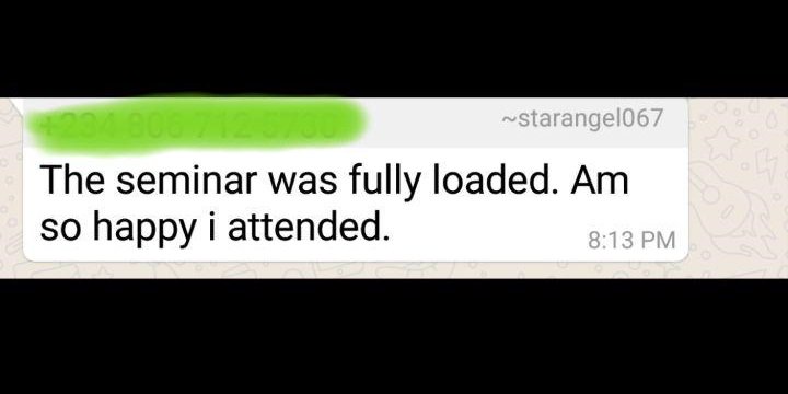 OrangeTeQ's tweet photo. Testimonies from our just concluded Abuja Bitcoin Hands-on Practical training https://t.co/FxNzuDHzDs