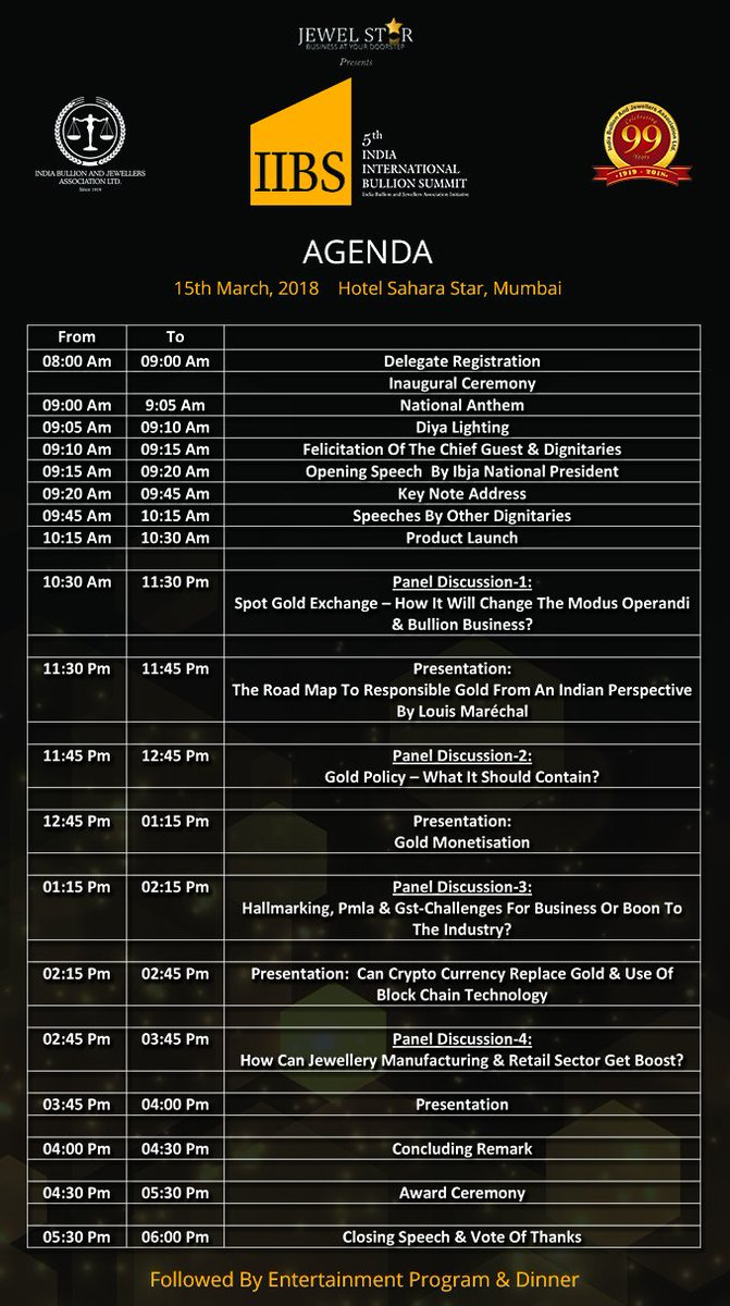 IndiaGoldPolicy's tweet image. #IGPC @IndiaGoldPolicy @IIMAhmedabad is a #ResearchPartner at #IIBS5 14-15 March 2018. Prof. Arvind Sahay, Head IGPC is a #Speaker at the #Panel  on #GoldPolicy what is should contain?