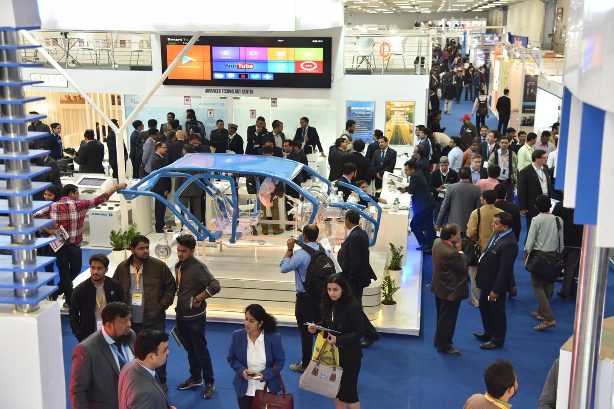 AEComponentShow's tweet photo. We thank all 1200 exhibitors and 1,15,000 trade delegates from 20 countries  for making the #AECompShow18 a grand success. https://t.co/ulvUYBviNm
