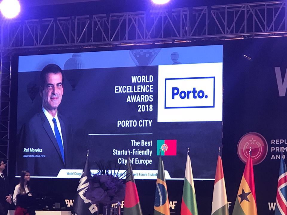 anjept's tweet image. Porto was awarded as “The Best Start-up Friendly City of Europe&quot; at @wbaforum . The award distinguishes the work done by the city implementing a support strategy for the creation and continued growth of the local startups 👏👏👏