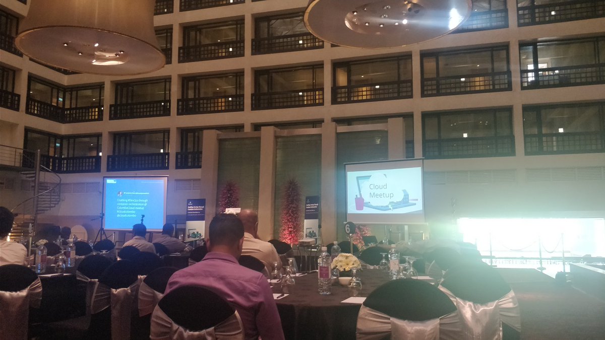 Ruwan_Ranganath's tweet photo. Waiting for #pearson Cloud Meetup 
#containerOrchestration #DevOps 

@cloudcolombo #cloudcolombo https://t.co/eYrDV5mHKD