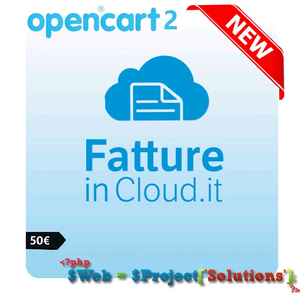 webprojectsol's tweet image. Nuovo 📣📣
Modulo sincronizzazione con Fatture in Cloud.it  da #OpenCart2

Esporta i tuoi ordini dal tuo sito e-commerce a  #fattureincloud attraverso le API
👉👉 #webprojectsolutions
💻🖥 webprojectsol.com