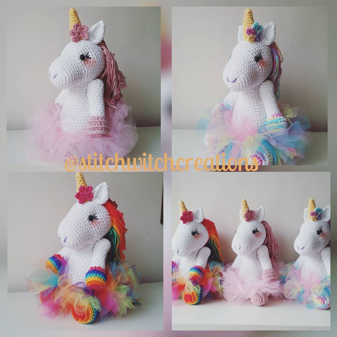 My Lavender Unicorns 💕💕🦄
 #stitchwitchcreations #handmadebyme #handmade #lovehandmade #unicorn #SBS #crochetpattern #Etsy #etsyseller #etsyshop #etsyshopowner #amigurumi #amigurumiunicorn #unicorncrochet #unicornlovers #birthdaygift