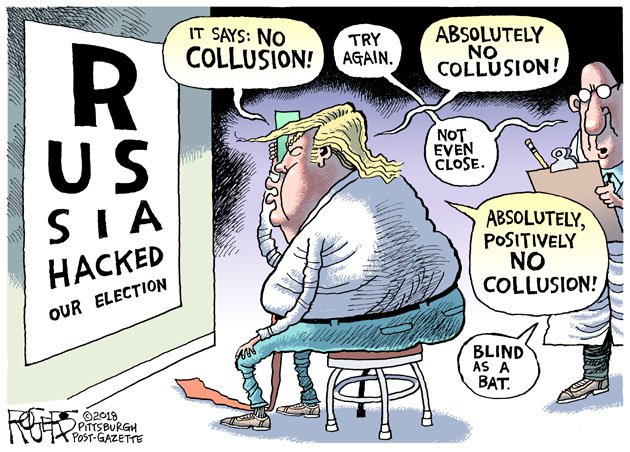 Image result for trump collusion cartoon