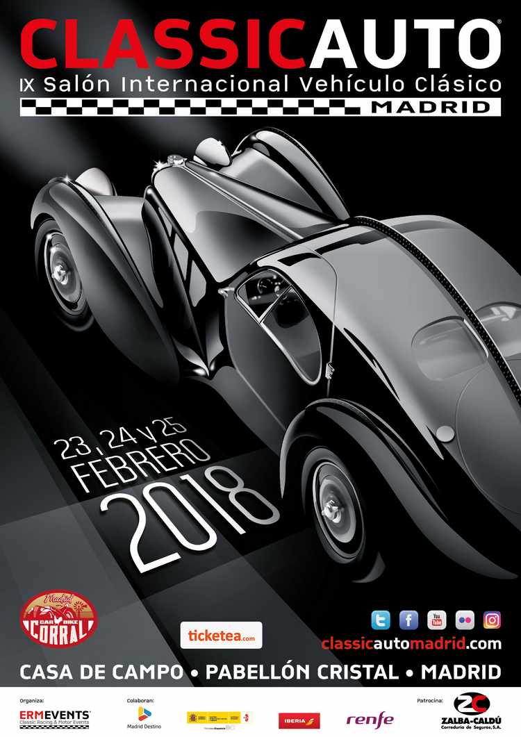 MundoCochesinfo's tweet photo. Este próximo fin de semana llega @classicautomad 2018 - Automóviles y motocicletas clásicas y muchas actividades - https://t.co/iOIgmOnauW https://t.co/ijroCFYBDC