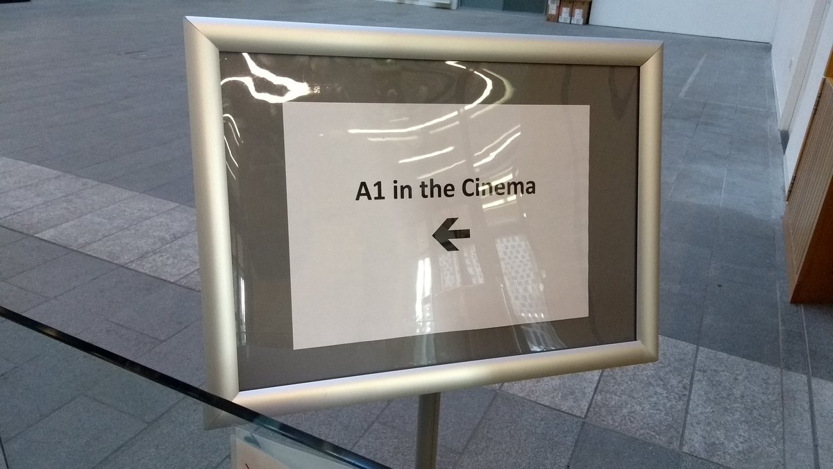 MikeLincoln's tweet photo. At the entrance to the Informatics Forum. Close, but not quite right... https://t.co/tdW5S8Dic2