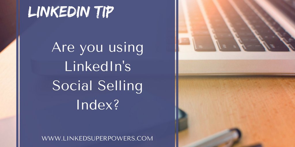 DennisOlympios's tweet image. A good measure of the effectiveness of your Social Selling Efforts on LinkedIn is your #SocialSellingIndex. To visit your Social Selling Dashboard, log into your LinkedIn account and visit: linkedin.com/sales/ssi
 #LinkedIn #SocialSelling #DennisKoutoudis #LinkedSuperPowers