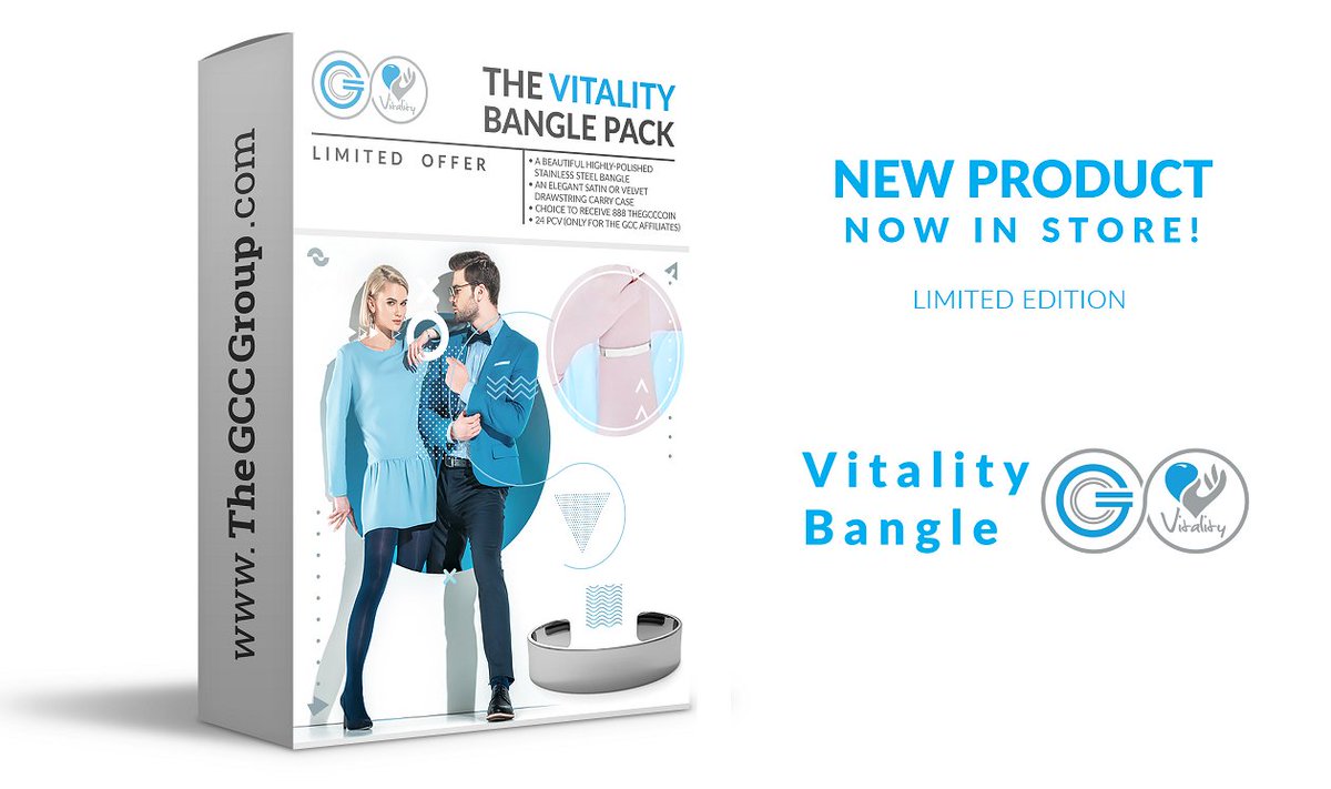 TheGCCGroup_'s tweet photo. New Vitality Bangle pack has arrived! Get it in our store: https://t.co/EYCGiXqY20 https://t.co/XSNMQvwugC