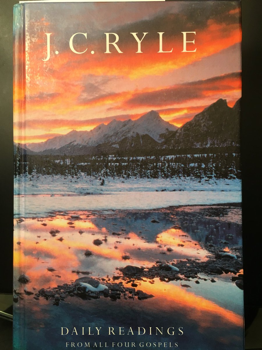 RevKevCollins's tweet photo. @NolanWilliamson Love J.C. Ryle! Wonderful devotional based on his commentaries on the Gospels https://t.co/ezYyLpZVtF