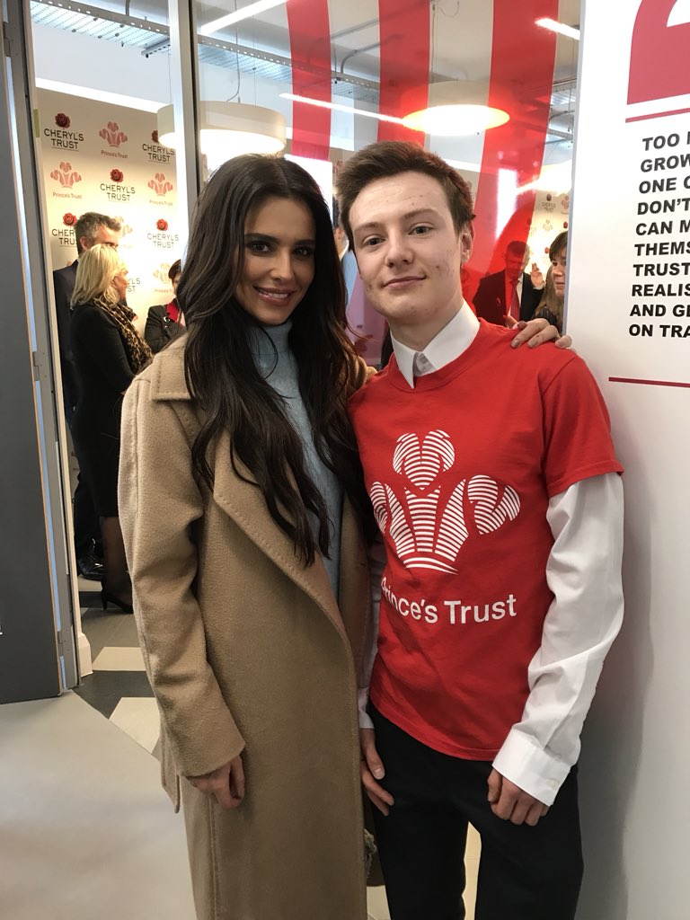 TomRebair's tweet photo. Amazing to meet @CherylOfficial this morning at the @PrincesTrust Newcastle launch. Three years ago I was in a hospital bed battling with severe anorexia, scared for what was ahead, and this charity have truly turned my life around. This new centre will change many lives ✨ https://t.co/AQ04vgXSuo