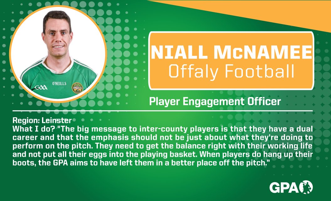gaelicplayers's tweet photo. Niall McNamee is our Leinster Player Engagement officer and can be contacted at niallmc@gaelicplayers.com for squad visits or 1:1 meetings
#WorkingTogetherForPlayers https://t.co/ml58SS7yQX
