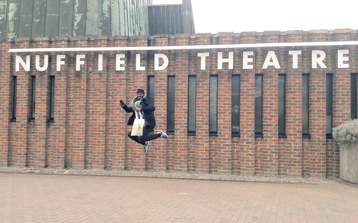 I was in Southampton over the weekend to run workshops at @NSTheatres. The new building is dope! Incredible to see so many folks walking and owning the space.

Looking forward to programming events and helping develop their Poetry/SpokenWord strand of work. 

#AssociateArtist