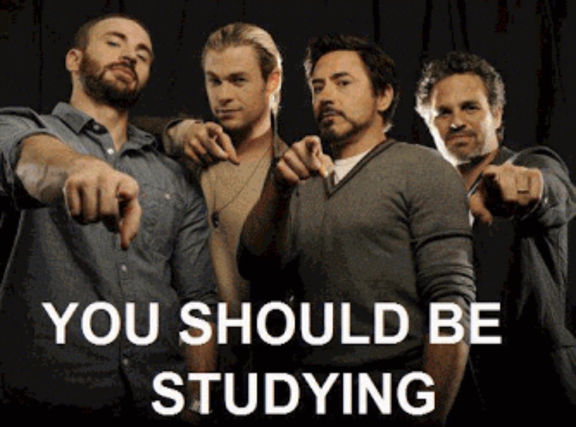 avengers you should be studying