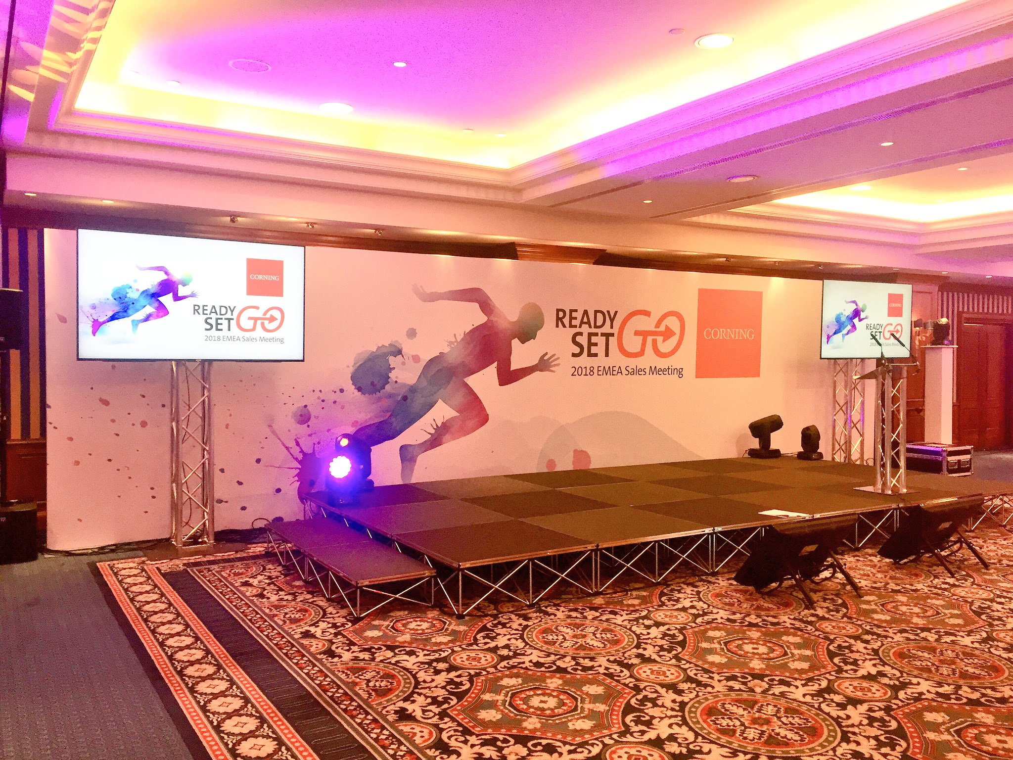 Event Stage Backdrop Design