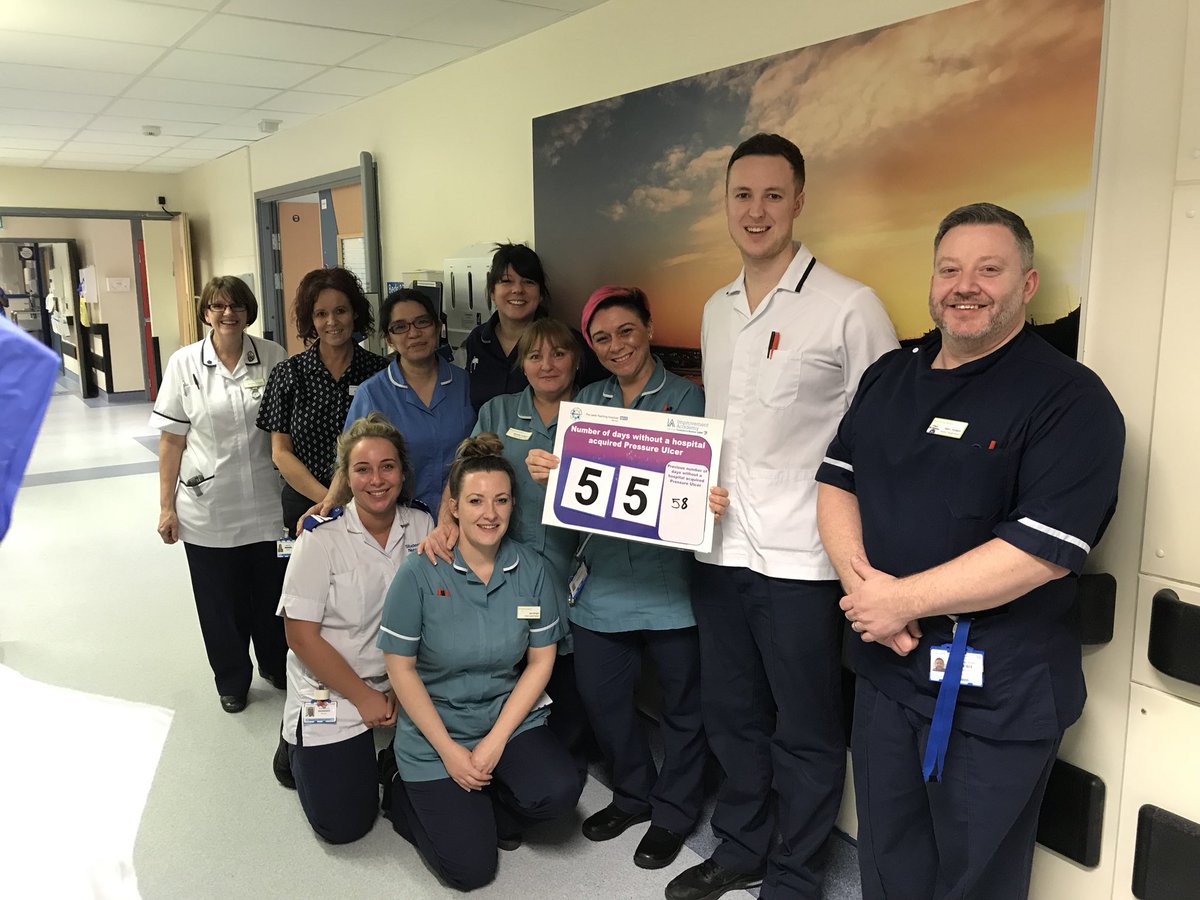 Well done to J15 @LTHTrust for going 55 days without a #pressureulcer @LTH_TissueVia