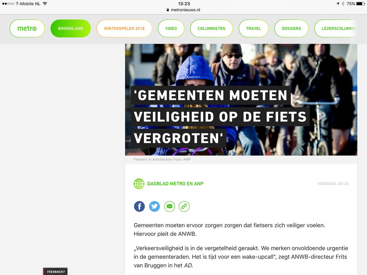 Ook #fietsers #veilig bij #VVD