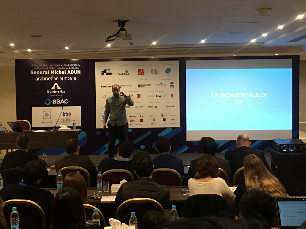 UX is not only for Designers by the CTO and Program Manager of @speedlebanon, Fares Samarah

#ArabNetBeirut