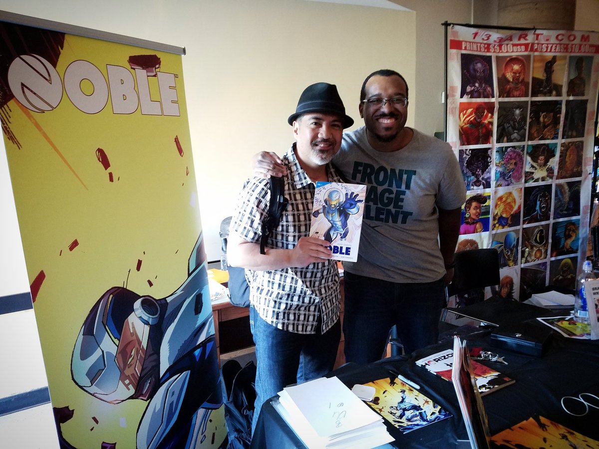 AaronNabus's tweet photo. Looking forward to reading Noble by Brandon Thomas @bwrites247!
#noble #comic #comicbook #comics #comicbooks #RepresentationMatters #BLKCOMIXDAY2018 https://t.co/H1FI15lETX