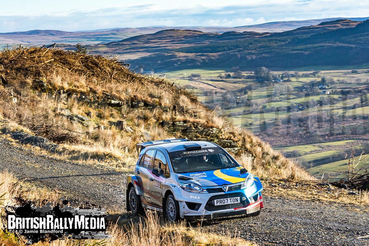 BritRallyMedia's tweet photo. More images from the @CambrianRally last Saturday - including your overall winner Ollie Mellors in the Proton Iriz R5 #CambrianRally https://t.co/5jKK3AiWuW