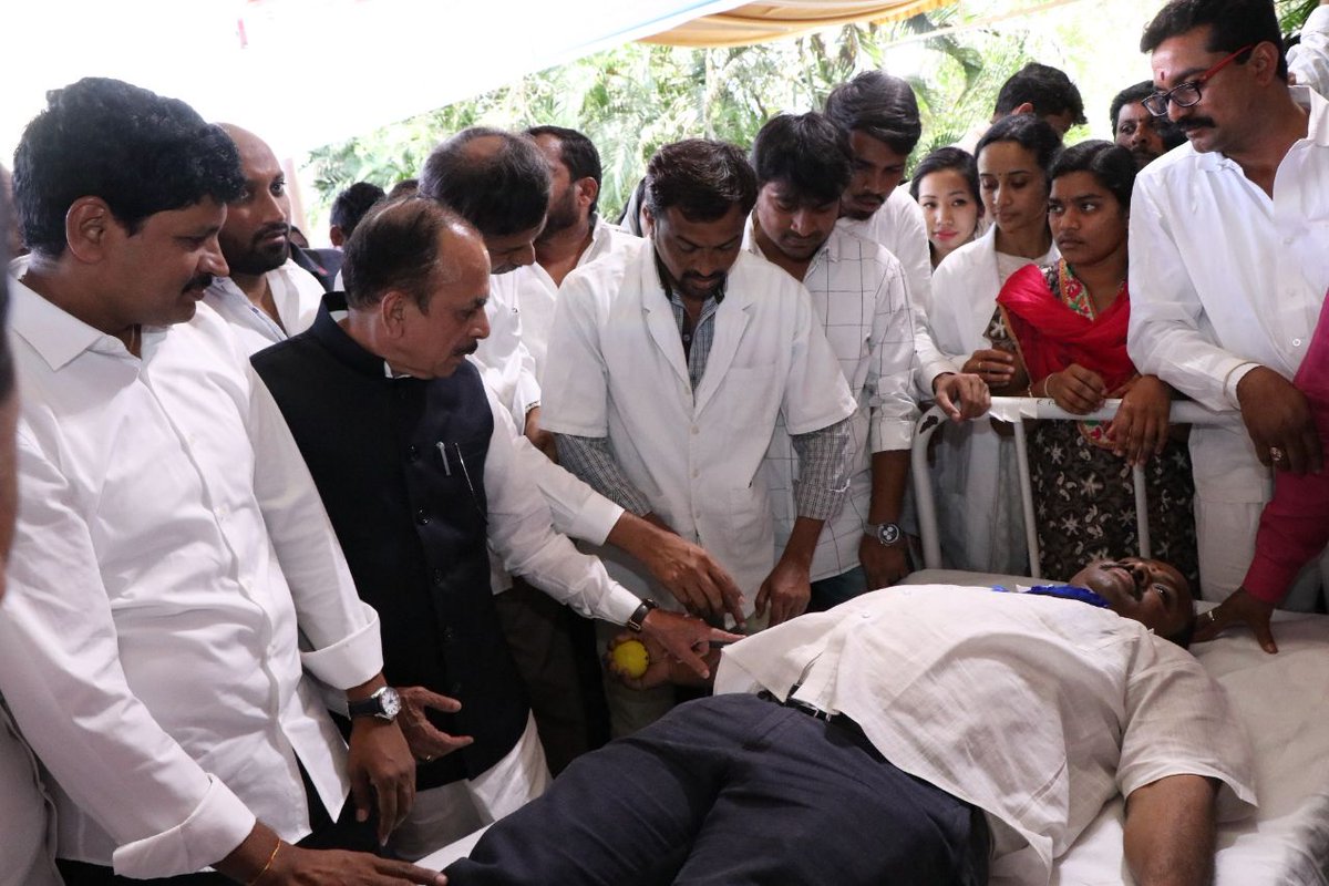Birthday celebrations of Hon'ble KCR sahab @ Jalavihar along with Talasani garu,Kavitha madam,santosh garu and other party delegation.