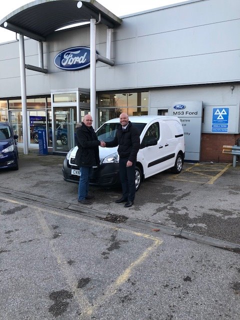 Many thanks to Ezee-Quit Wirral LTD for your continued business, enjoy your van and see you again very soon..from all at M53 FORD