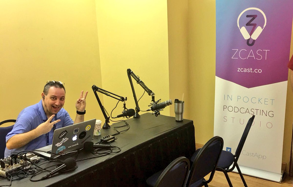 We’ll be recording live from #PHXStartupWeek in the <a href="/ZCastApp/">ZCast</a> pop-up podcast studio this week w/a special guest or two  🙌🏻🙂🎙