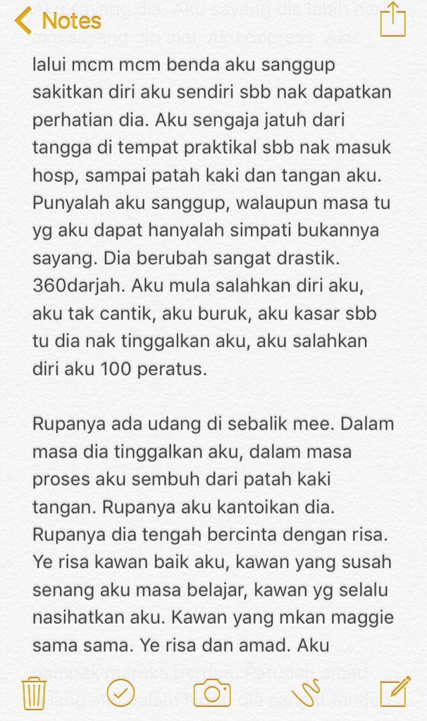 HatiSadoKe's tweet photo. Sambungan. https://t.co/fqthQQWVul