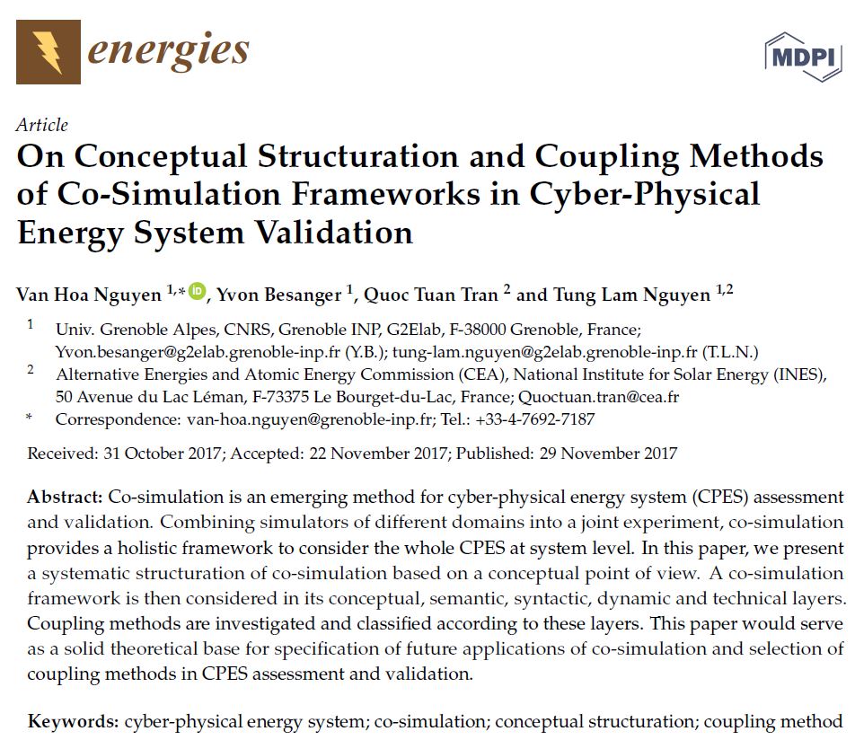 ERIGrid's tweet photo. FREE DOWNLOAD at https://t.co/DJPSuNTuQq: #ERIGrid publications, such as “On #ConceptualStructuration and #CouplingMethods of #Cosimulation Frameworks in #Cyberphysical #Energy #SystemValidation” #powersystems #powersystemtesting #smartgrids #distributedenergy #openaccess https://t.co/Jdk8eV9oho