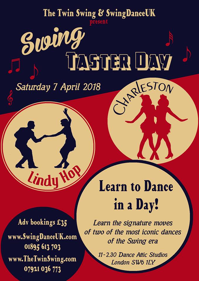 thetwinswing1's tweet photo. SWING DANCE WORKSHOP with @swingdanceuk and @thetwinswing1 !! ❤Use code 'Valentine' for a discount when booking: https://t.co/OPrMUGolex
#swingdance #charleston #tasterday #learntodance #fromprofessionals #thingstodo #london #westlondon #dance #workshop #lindyhop #1920sgatsby https://t.co/wqbdfTAiyl