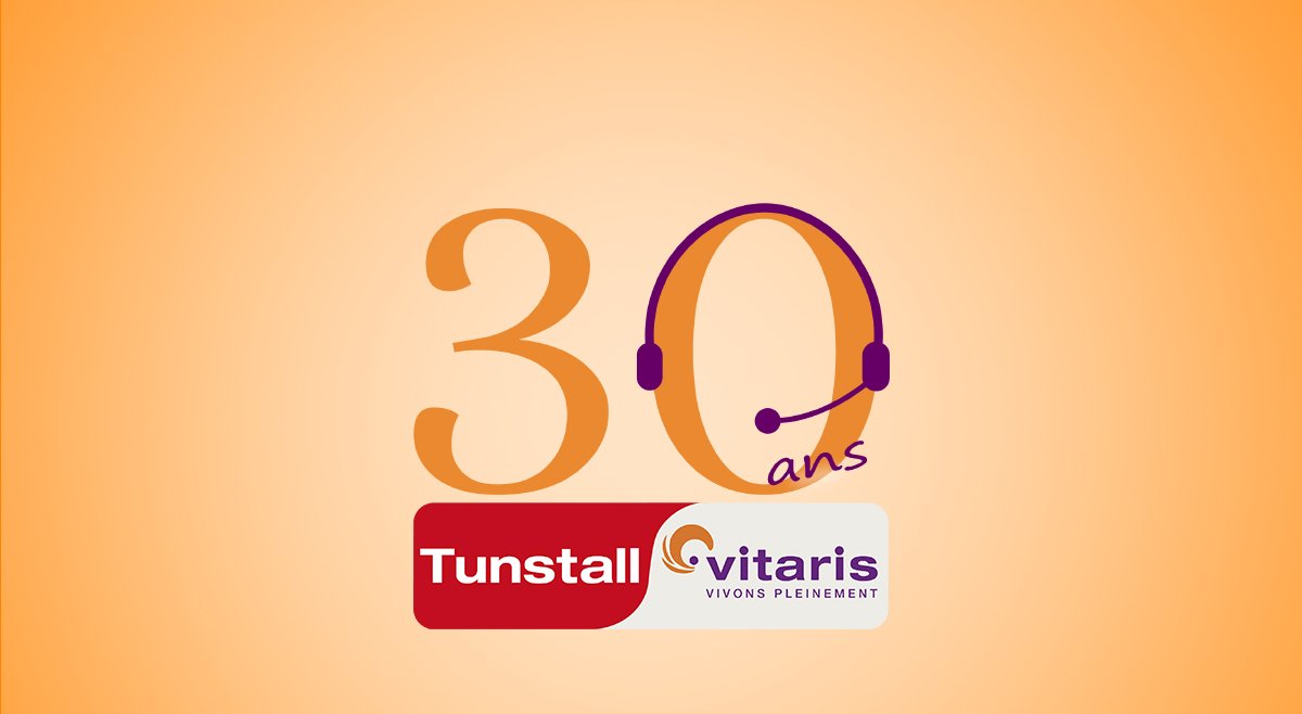 tunstallvitaris's tweet photo. Ce mois-ci Tunstall Vitaris fête ses 30 ans ! 30 ans que nous accompagnons chaque jour les personnes âgées. Bon anniversaire Tunstall Vitaris ! #Téléassistance https://t.co/to0mK4ulh4