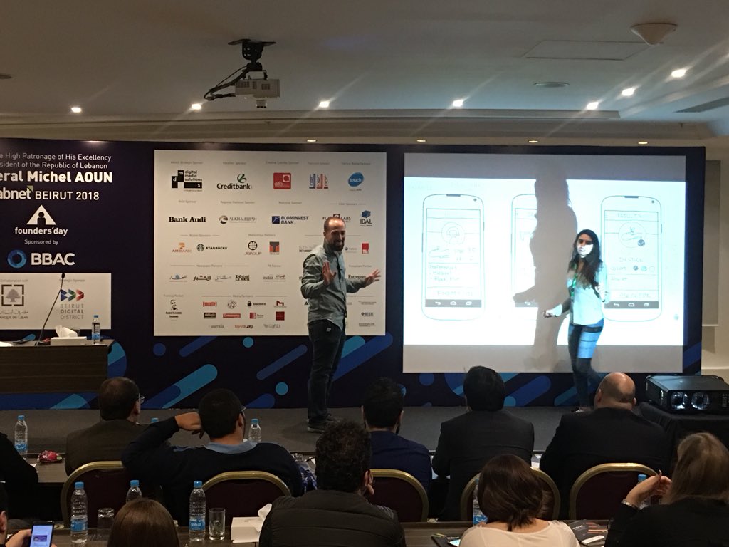 “Make sure to let the user express his opinion in the design in order to get a complete feedback” <a href="/dancinknight/">Fares Samara</a> from @speedlebanon