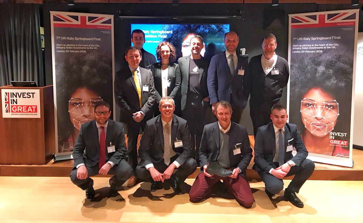 tradegovukITA's tweet photo. Here are our 10 Italian #StartUp Finalists at the Intesa SanPaolo Innovation Center in London!The pitching sessions are now over and the Jury is deciding who the winners of the 7th #UKItalySpringboard Competition are! Stay tuned #InvestInGREAT https://t.co/0lL90UmTuc