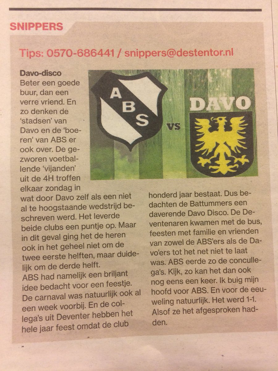 Zo mooi kan klasse 4H zijn. Afgelopen zondag na afloop ABS-DAVO .