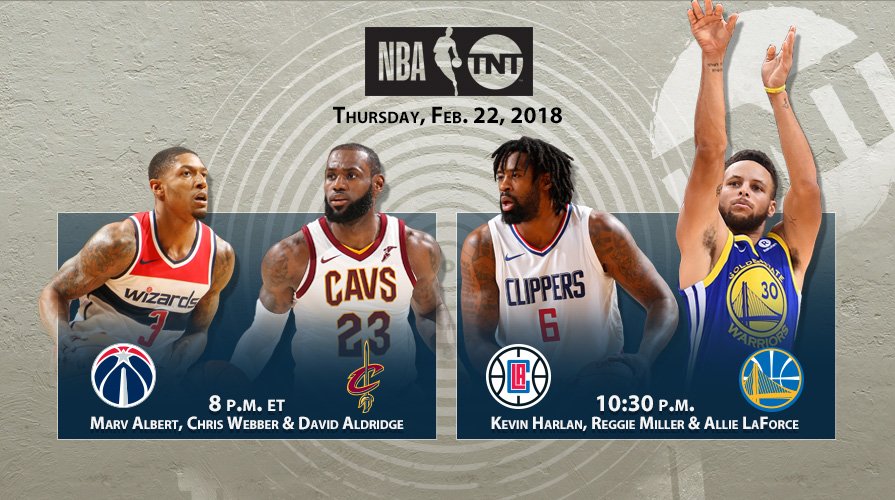 TNTSportsPR's tweet image. .@NBAonTNT to feature #NBAAllStar2018 Captains @KingJames and @StephenCurry30 in network doubleheader, Thursday, Feb. 22

Full release: bit.ly/2EHM7nt