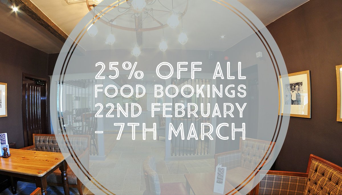 Give our menu a go!
The Highwayman's new head chef welcomes you to try tempting dishes for less from this Thursday - Wed 7th March.
Choose anything from the main menu or one of our seasonal specials.
👉 goo.gl/YLenen