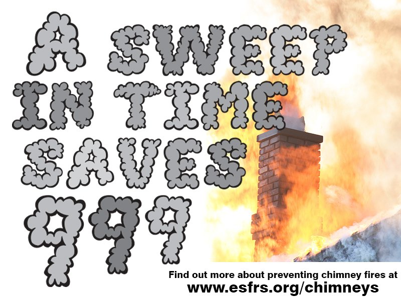 We see a rise in chimney fires every winter - but you can help keep yourself safe!