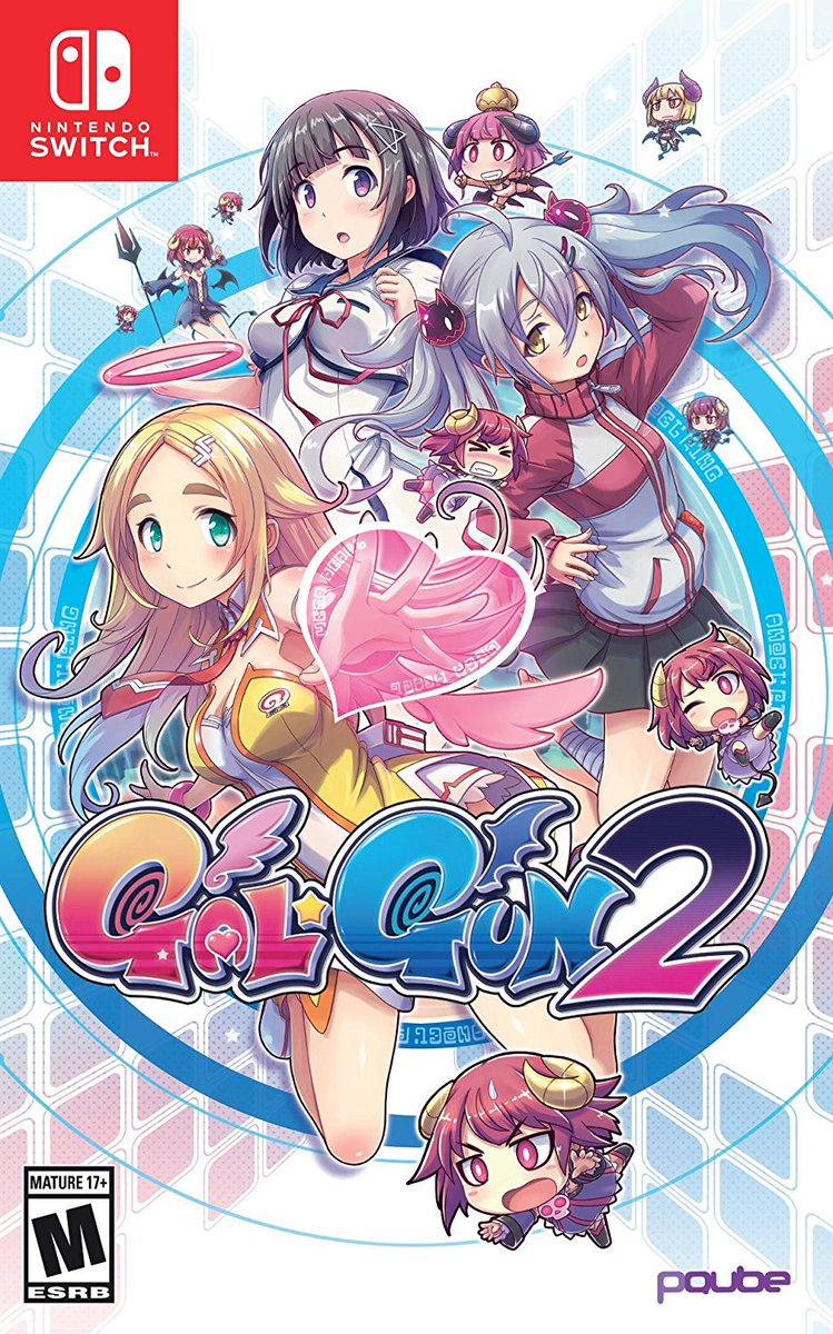 The standard edition of Gal*Gun 2 is now available for pre-order on Amazon in North America! Get your copy squared away so you can feel all the doki-doki action when Gal*Gun 2 comes to PS4 &amp; Switch this Spring!
PS4: tinyurl.com/y9ksfmst
Switch: tinyurl.com/yag2axgy