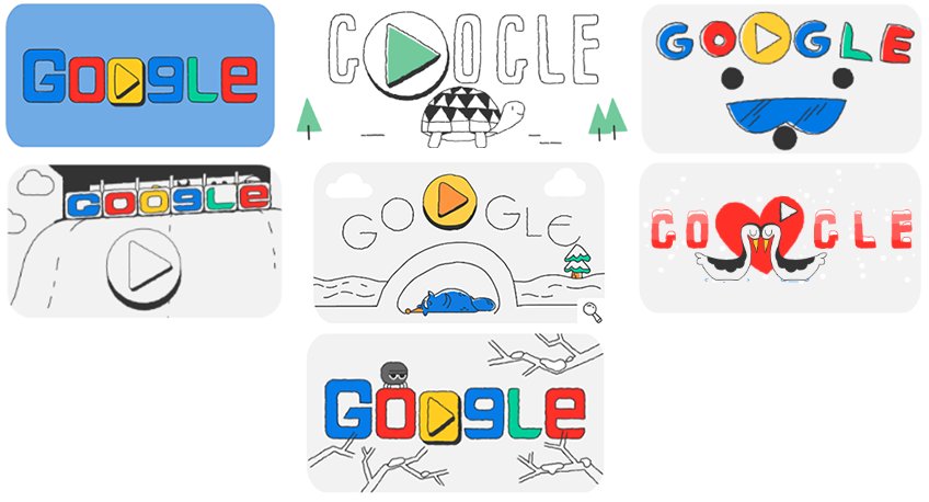 Doodle Snow Games - Day 2 Doodle - Google Doodles