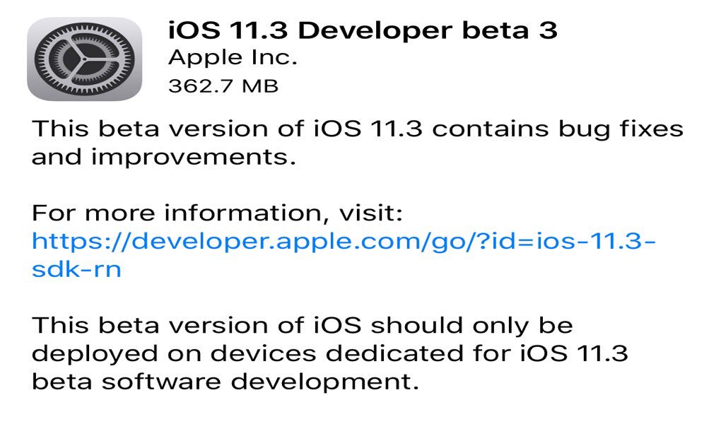 iModzMyi's tweet image. Apple Seeds #ios113Beta3 to Registered #Developers #ios #beta along with #TvOS #MacOS #Xcode