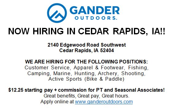 Gander_Careers's tweet photo. https://t.co/2I7PU1UC9k