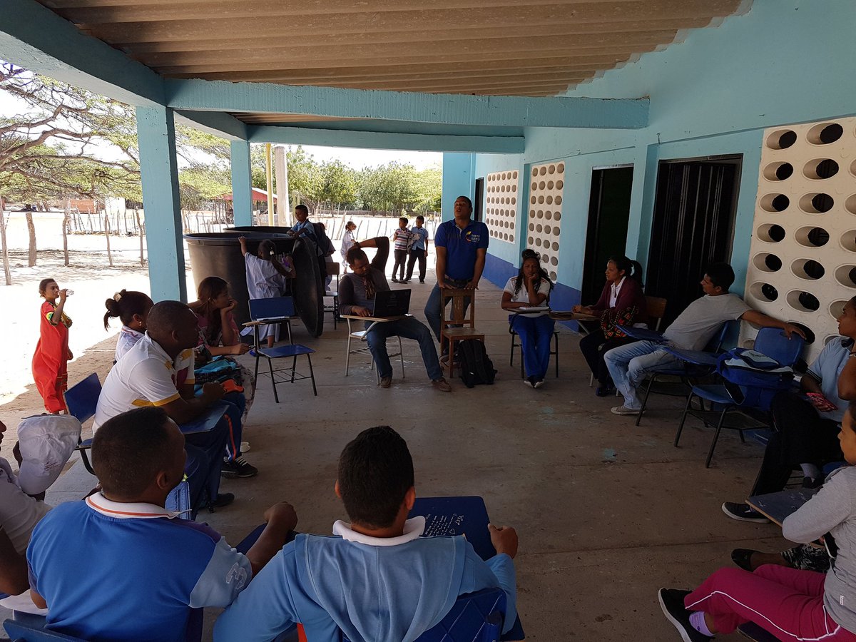 wilfrenj's tweet photo. CDA Docentes CEI#2 Sede Makú Calidad Educativa en la Zona Indígena @SvivisBernal @lpuellol @PTA_Colombia @PTA_Maicao @andrescerchar https://t.co/OYKVXyKk5L
