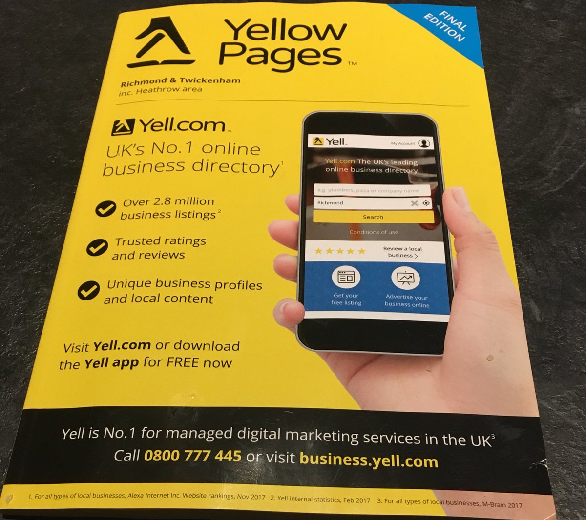 Wow! How’s that for the end of an era?