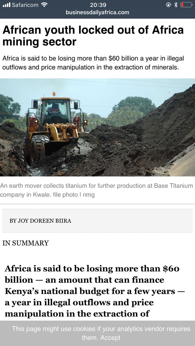 AfricaSpeaks54's tweet photo. African youth locked out of Africa Mining Sector 

https://t.co/6gowbanClt

@MiningOnline @AU_PSD @AfDB_Group @africaarguments @ExtraBaraza @TullowOilplc @FMPRng @TonyElumeluFDN @MiningIndaba @MiningBaraza @Mo_IbrahimFdn #MiningKE #ExtractivesKE #PetroleumAndMining https://t.co/Dpb8uq680D