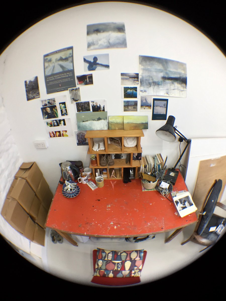 Very excitingly all of our studios have been filled....one workstation up and running, can't wait to see how the other spaces take shape with their new occupants! <a href="/CultivatorCorn/">Cultivator</a> <a href="/Krowji/">Krowji</a> @FalmouthArt #penryn #falmouth #artstudio