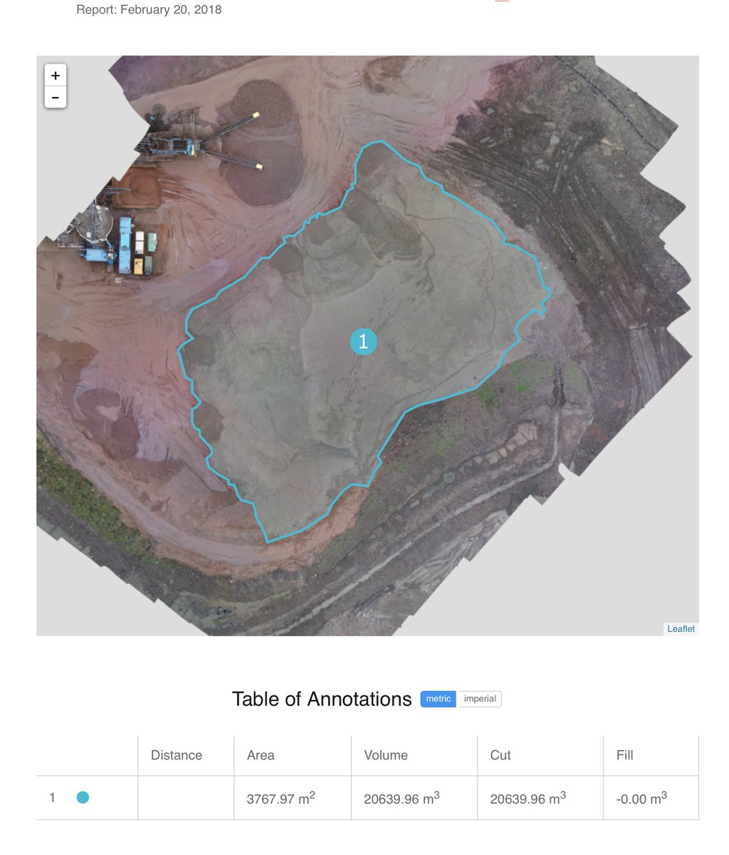 KenssonAI's tweet photo. Kensson have recently completed a demonstration at a local quarry. The results of the exercise were that the traditional method had an inaccuracy of 10% and the drone, taking multiple overlapping photographs at two different altitudes, had an inaccuracy of 3%. https://t.co/VBauHcLYCg