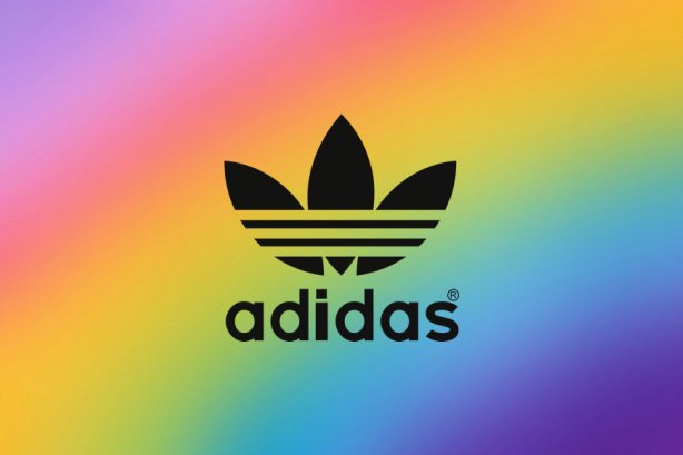 adidas pride logo