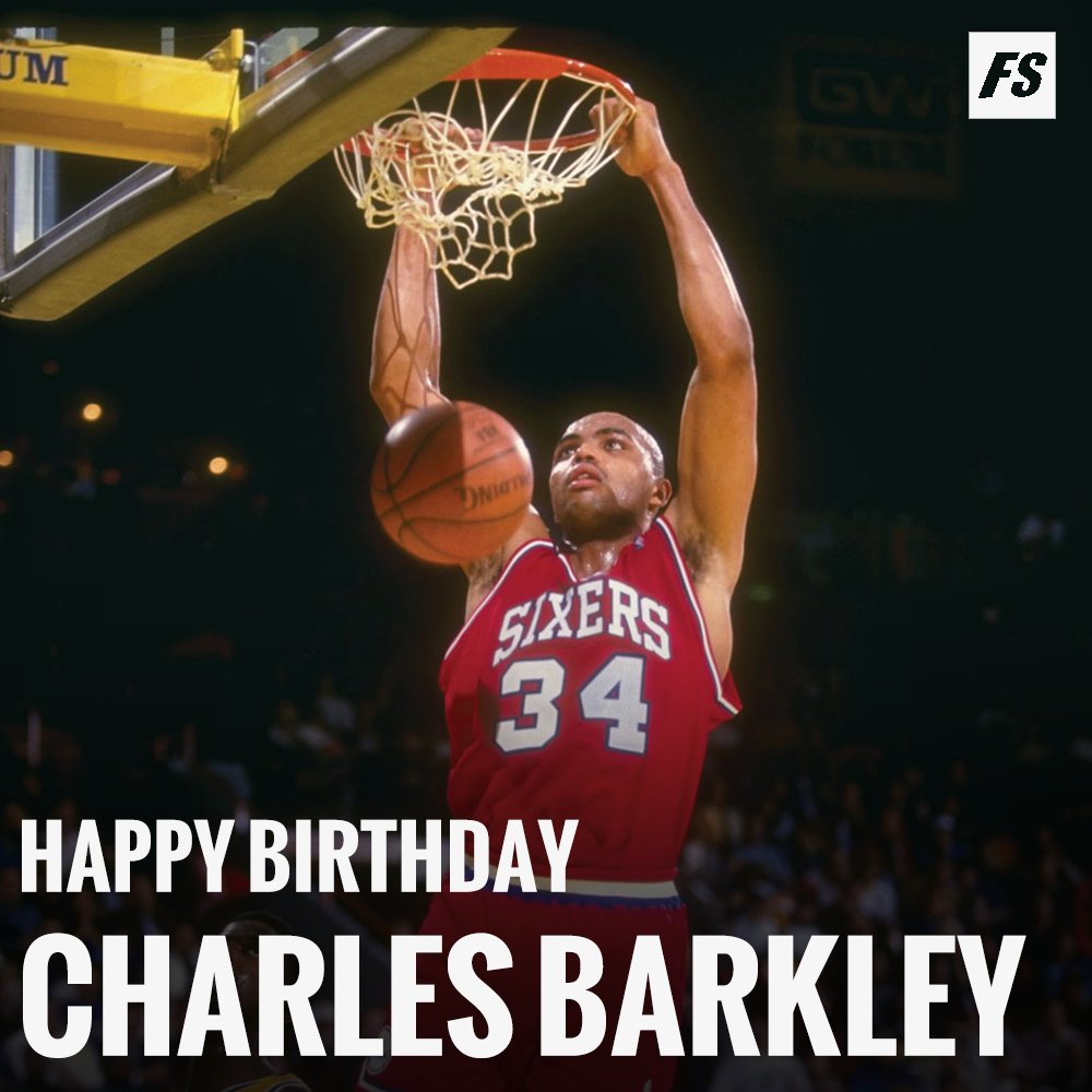 Happy 55th Birthday Charles Barkley! 