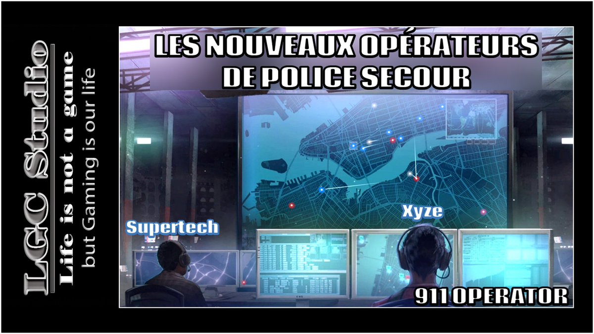 LGCStudio's tweet photo. Aujourd'hui on devient #opérateur de #police #secour dans le #jeu 911 #operator https://t.co/Eq73s99X8l #LGCStudio #911Operator #letsplay https://t.co/N4InyWUkhw