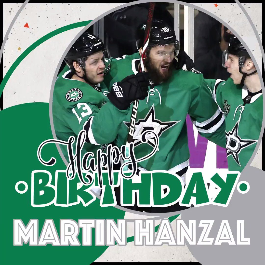 Wishing a big Dallas Happy Birthday to Martin Hanzal. 