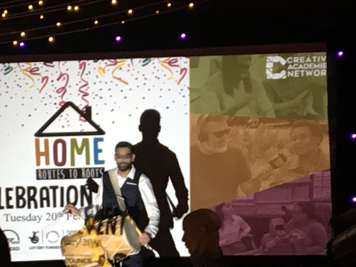 Thank you for our award @CAcademies power to the young people who put this all together in West Brom #home